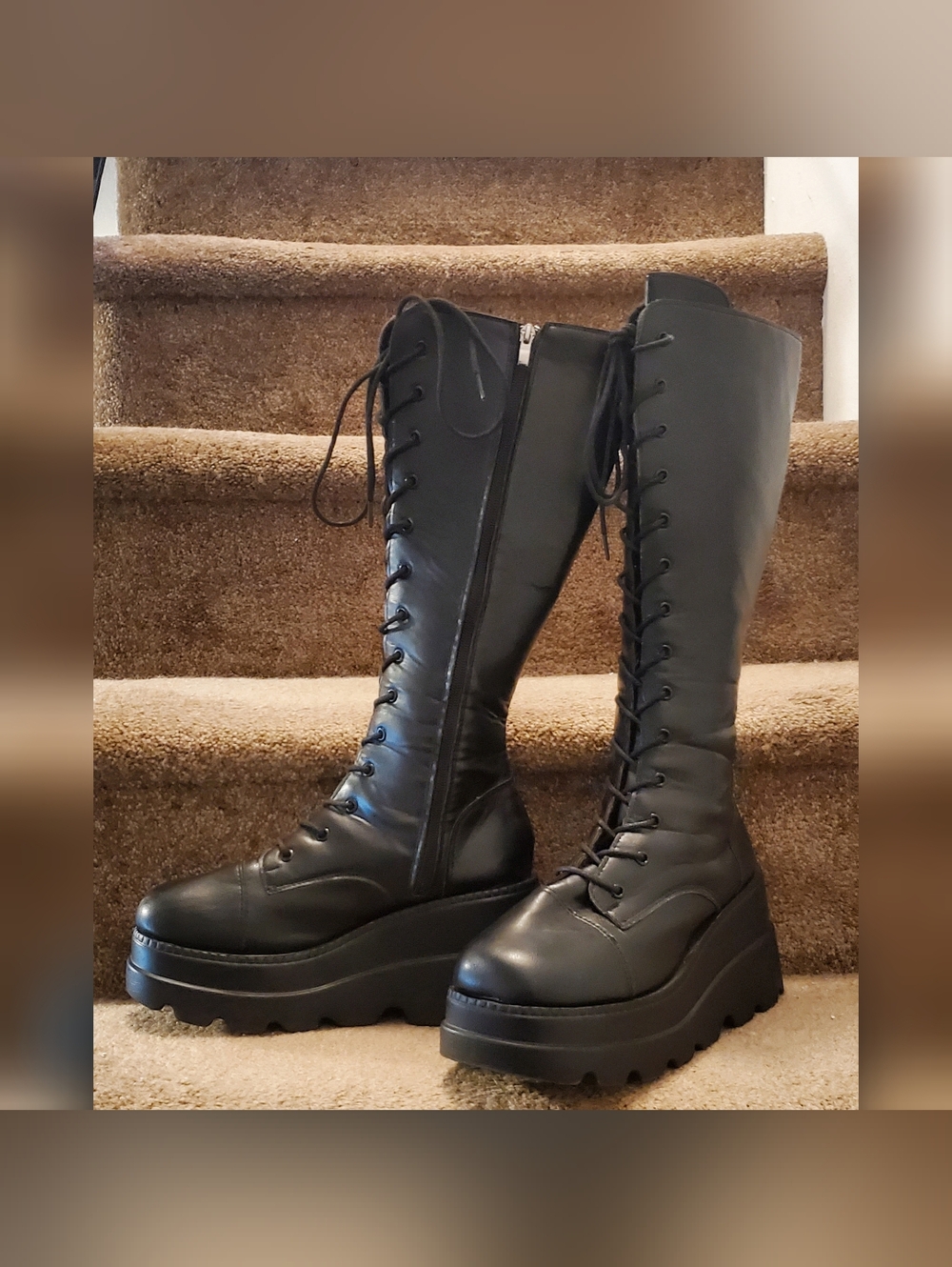 goth boots 🖤